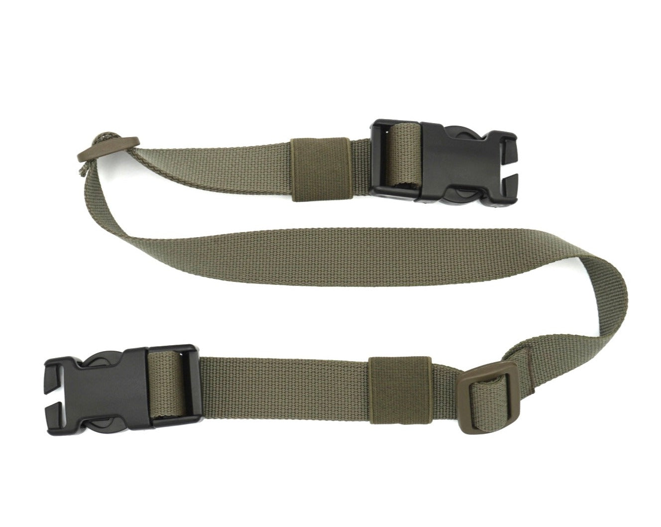 Rear chest rig strap / pouches